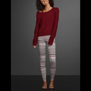 Abercrombie and Fitch Pattern Leggings
